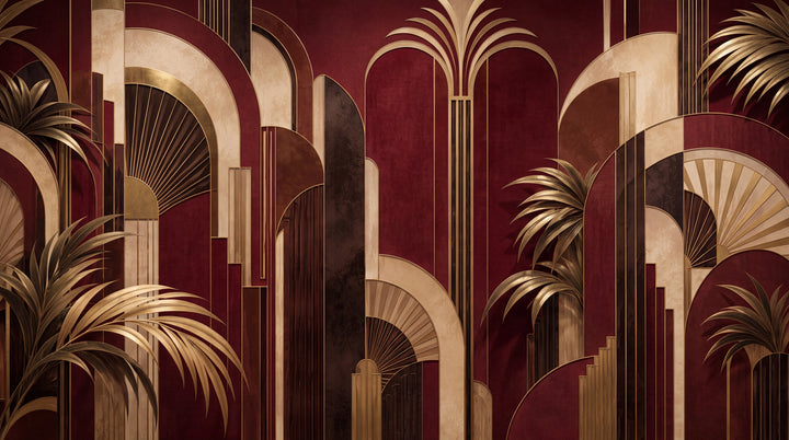 Wandbild Maison Rouge