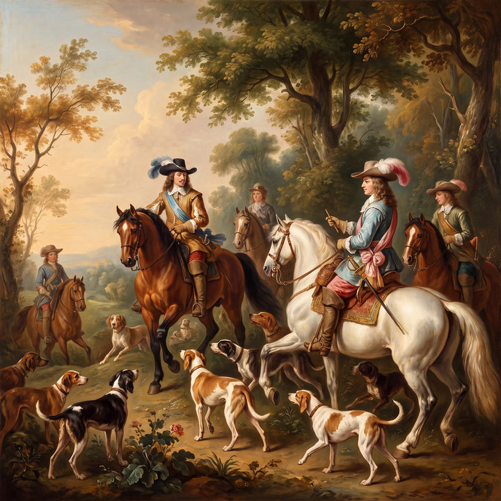 Wandbild Hunting Season