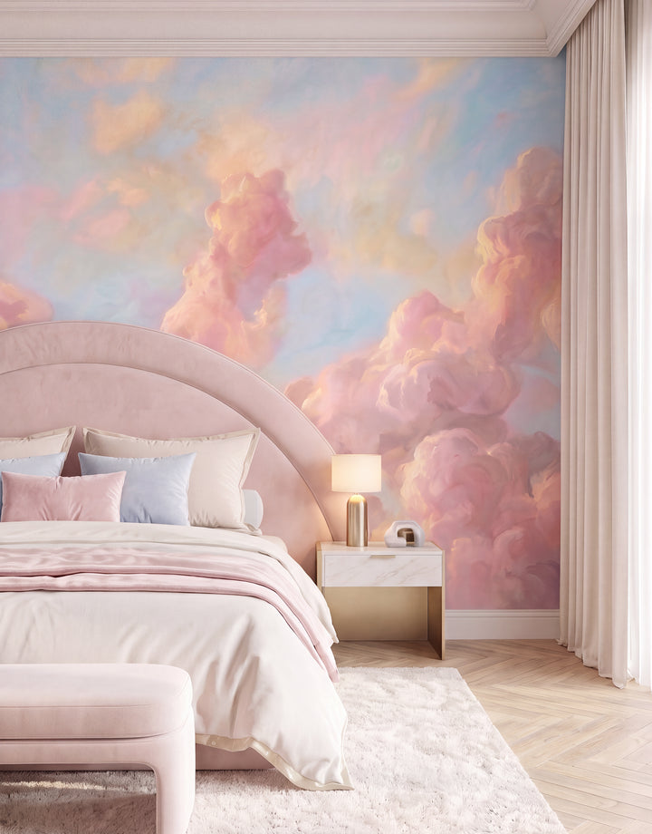 Wandbild Cielo Rosé