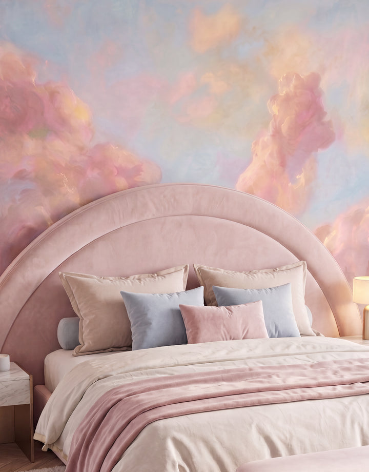 Wandbild Cielo Rosé