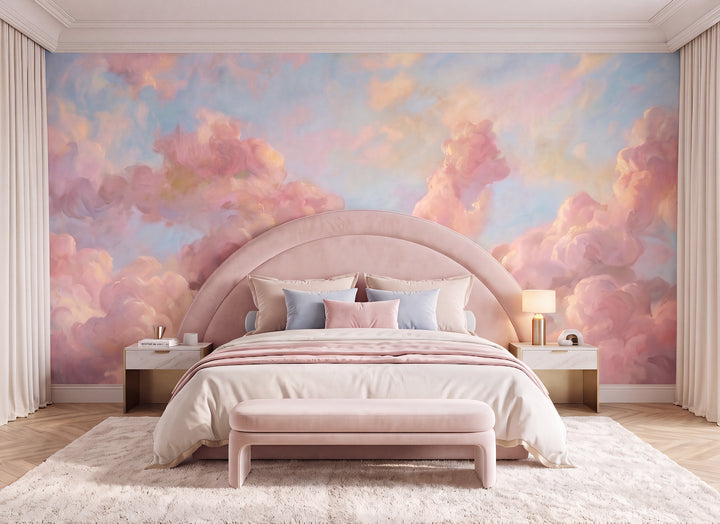 Wandbild Cielo Rosé