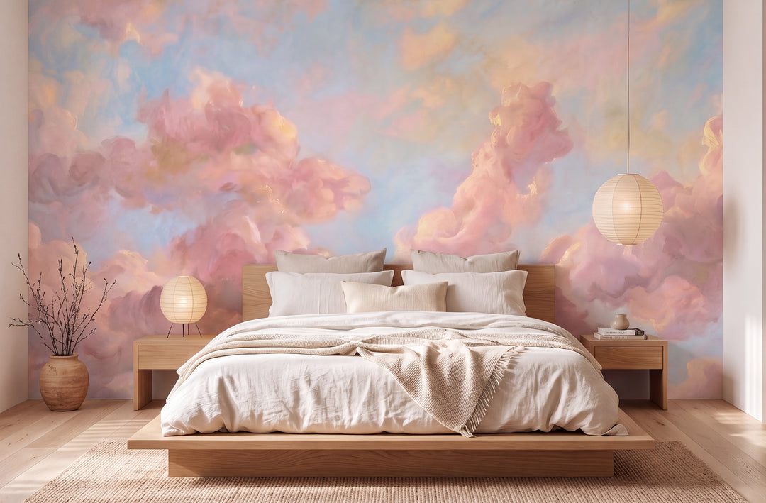Wandbild Cielo Rosé