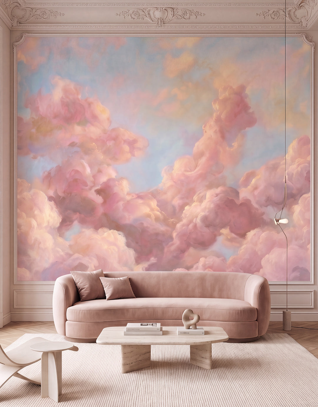Wandbild Cielo Rosé