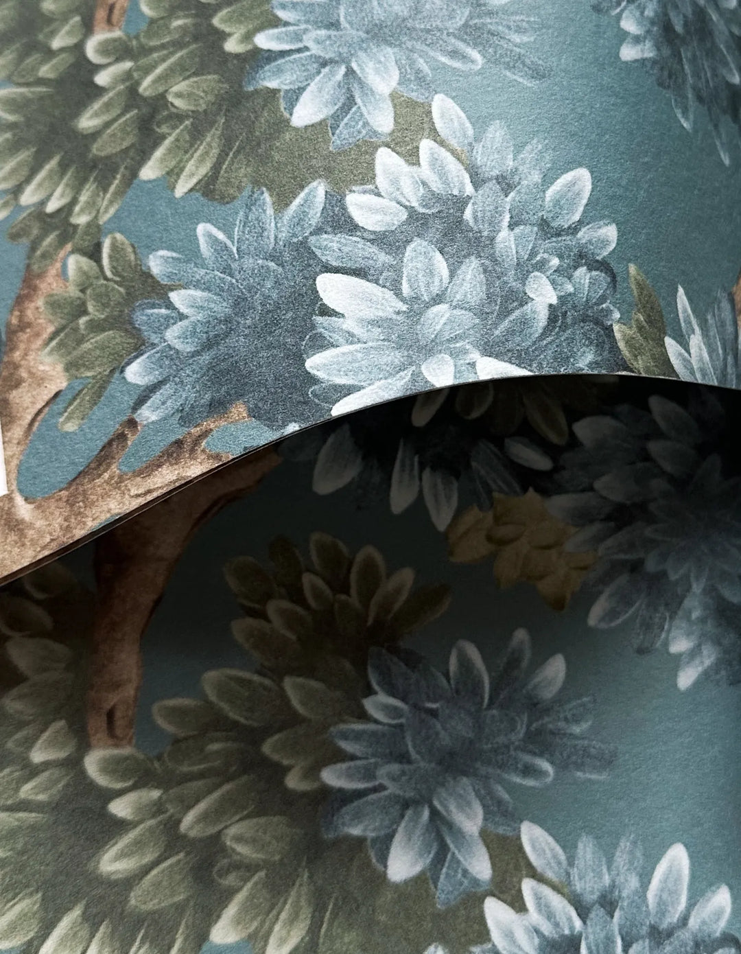 Tapete Maple Blau