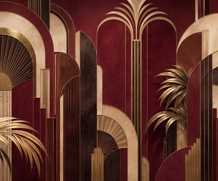 Wandbild Maison Rouge